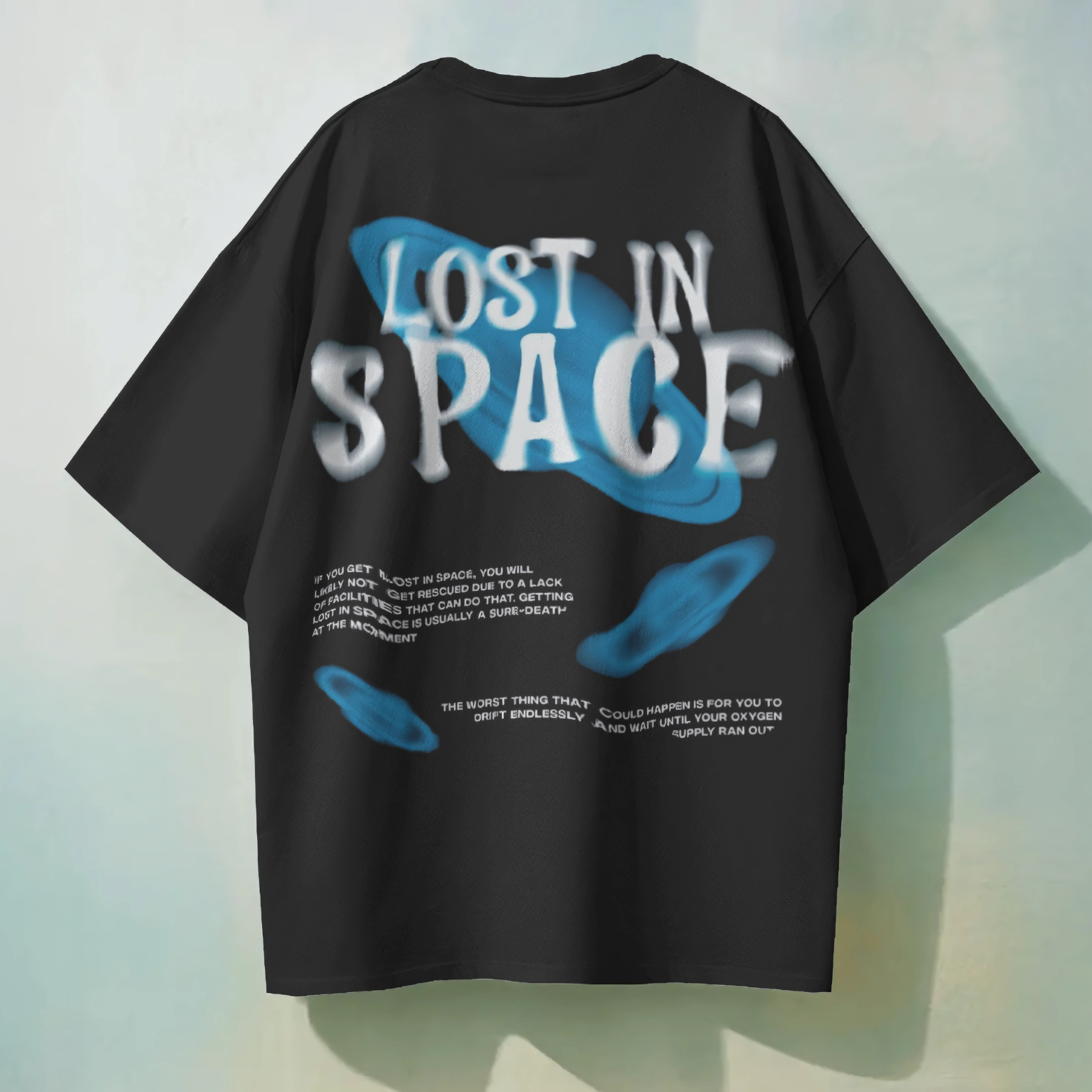 Lost in Space – Oversized Graphic Tee