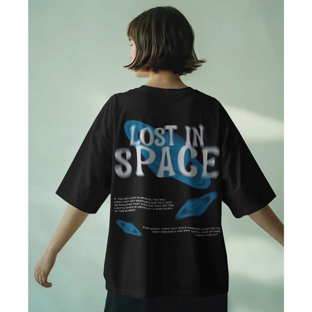 Lost in Space – Oversized Graphic Tee