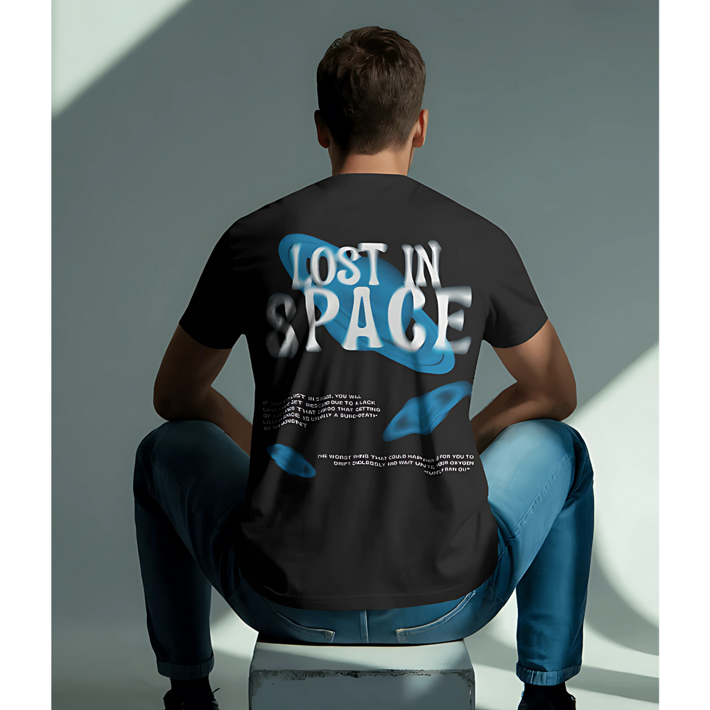 Lost in Space – Oversized Graphic Tee